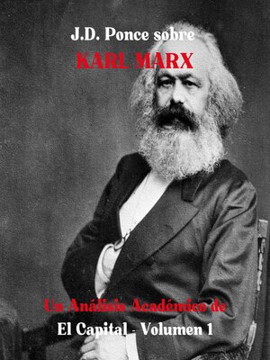 cover image of J.D. Ponce sobre Karl Marx